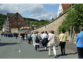 Bittprozession am Pfingstmontag (Foto: Karl-Franz Thiede)